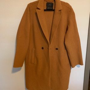 J Crew golden yellow winter coat